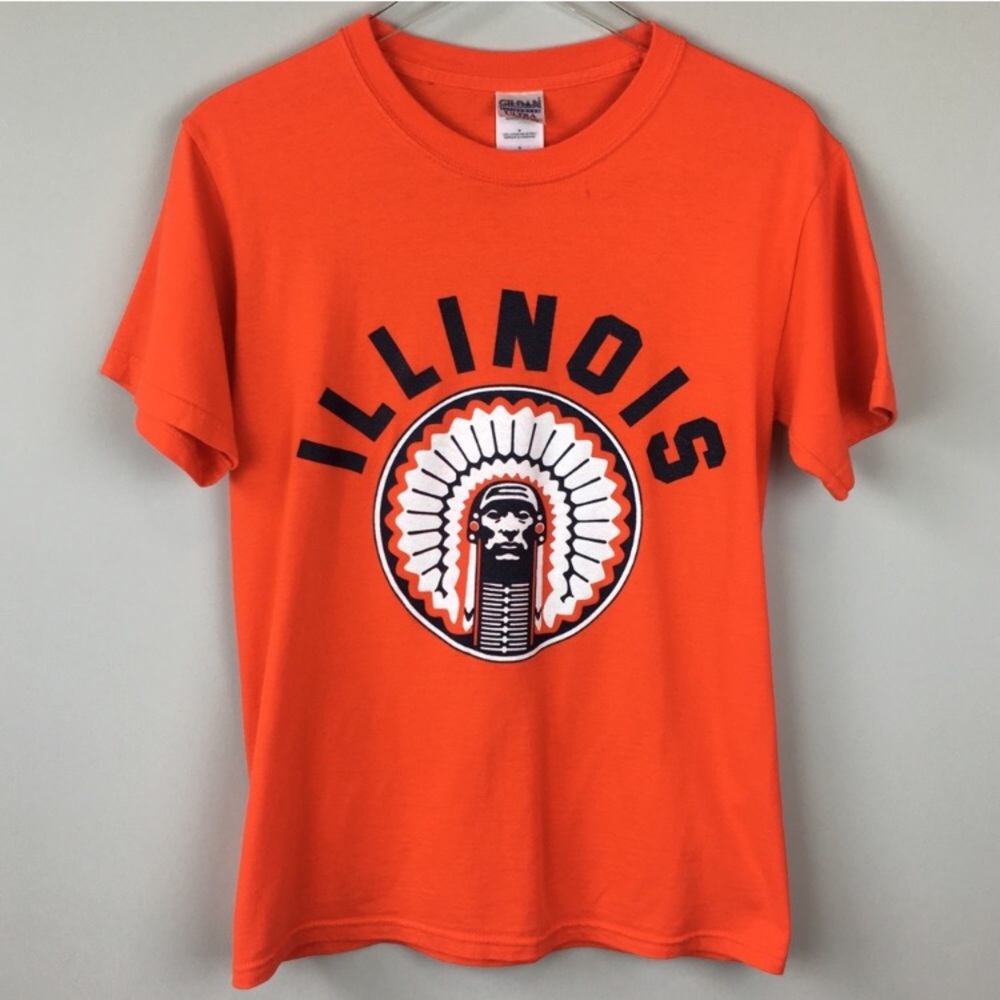 U of I | University of Illinois Indian Chief Tee